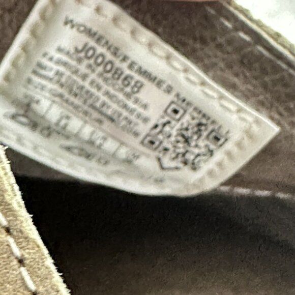 Merrell Halendi Backstrap Clog Womens 8 Moon‎ Tan Leather Shoe New - Picture 8 of 9